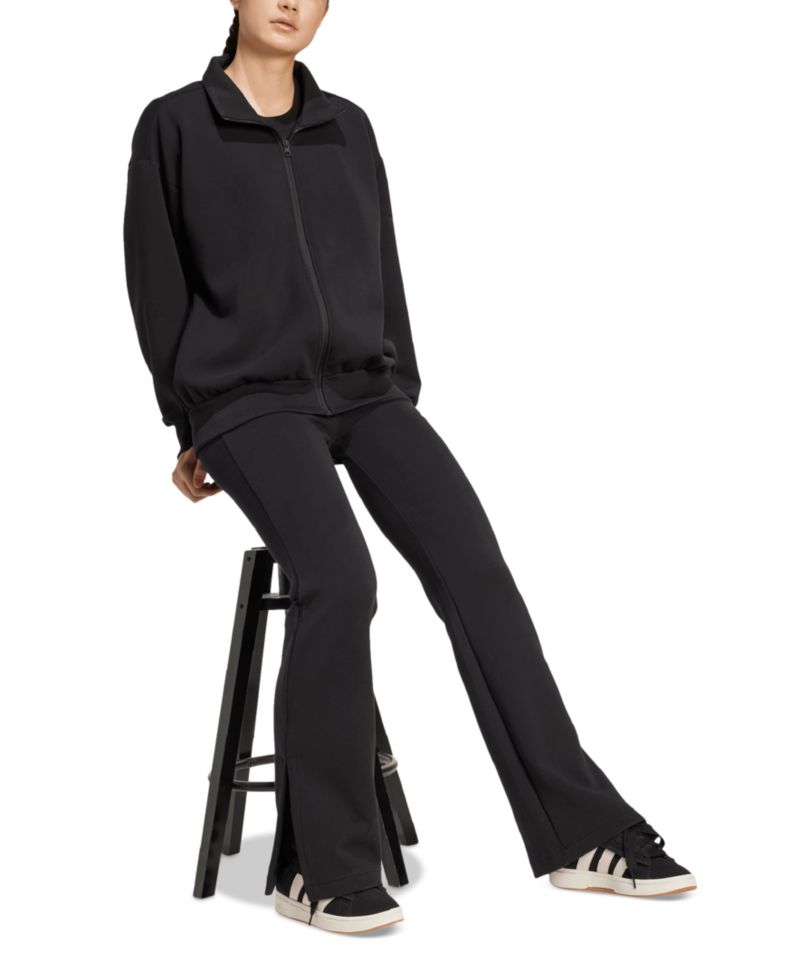 Women's Mid-Rise Soft Lux Flare-Leg Pants