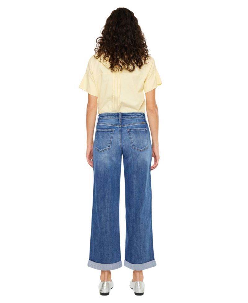 Women's Reyna Essentials High Rise Wide Leg Jeans