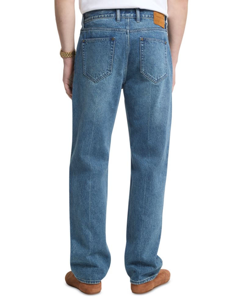 Men's Finn Straight-Leg Front Crease Jeans