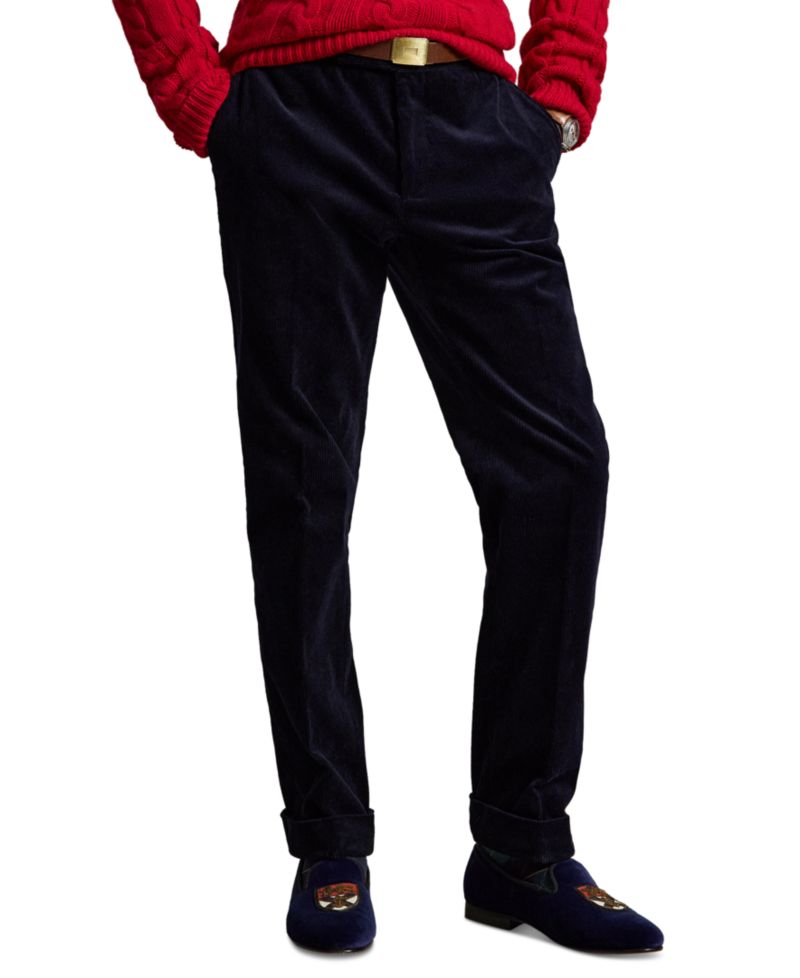 Men's Stretch Corduroy Suit Trousers