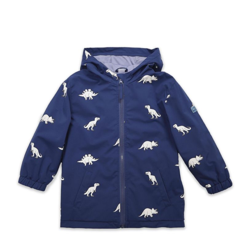 Boys Color Changing Hooded Raincoat
