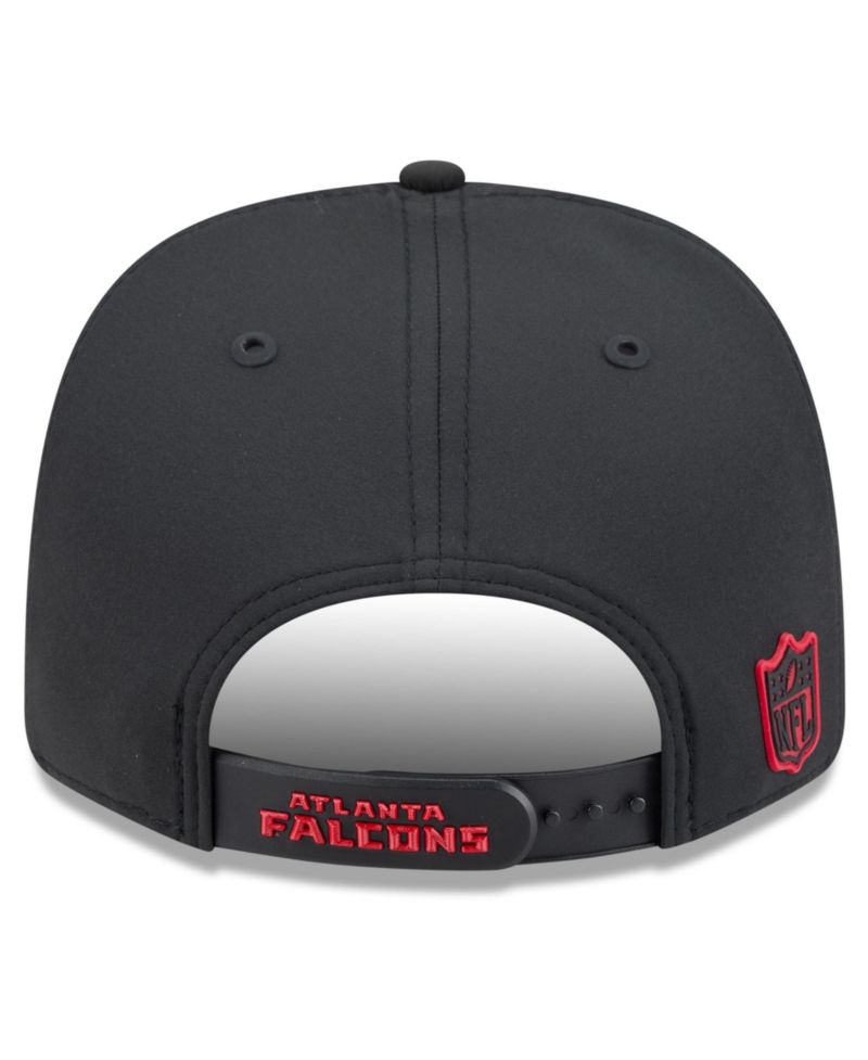 Men's Black Atlanta Falcons 2026 Sideline 9SEVENTY Adjustable Hat
