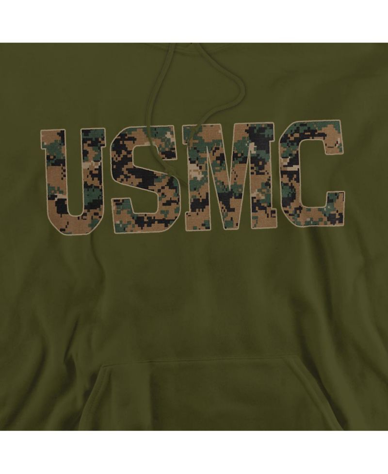 Men's Corps Camo Fill Graphic Pullover Hoodie