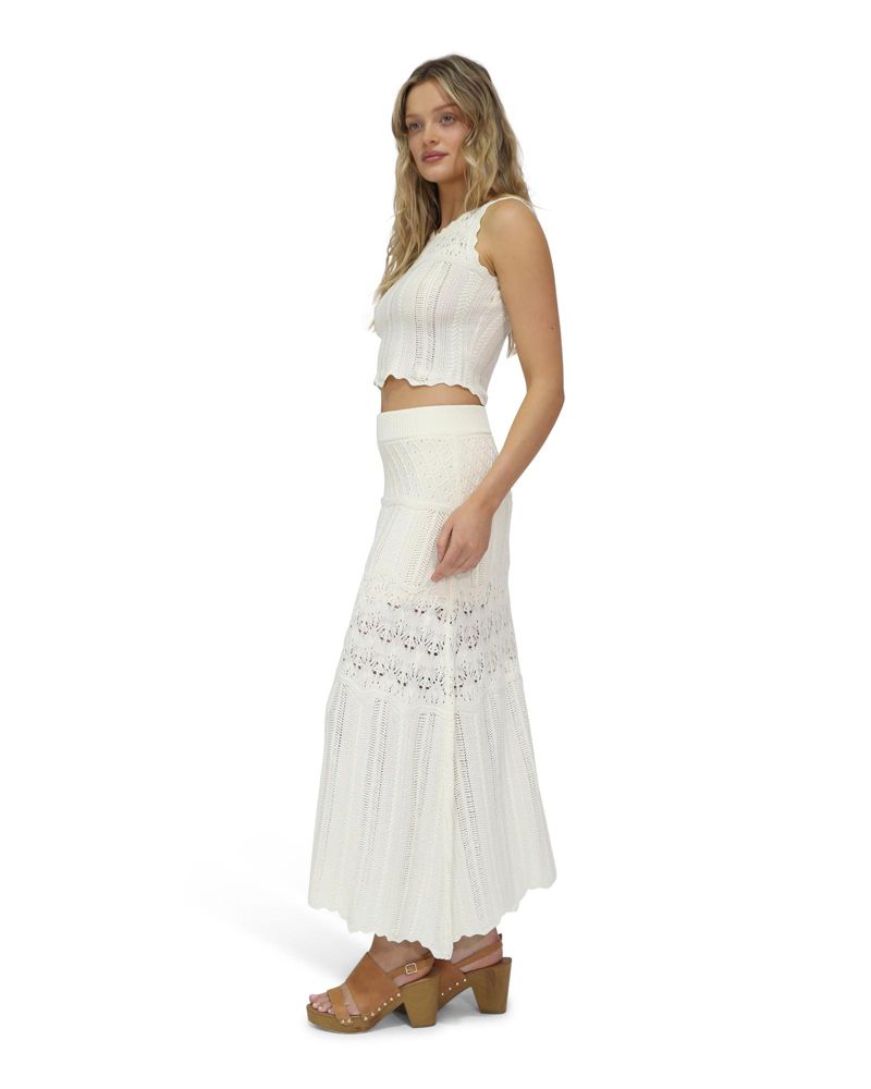 Women's Harvest Haze Crochet Maxi Skirt