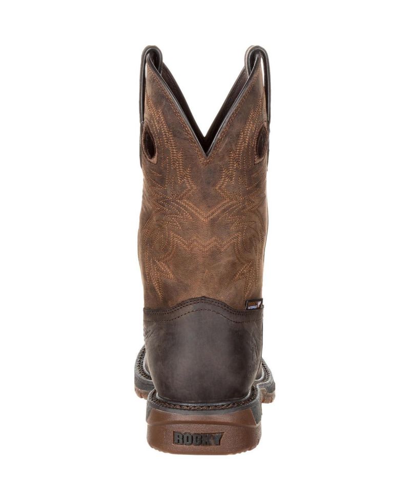 Men's iginal Ride FLX Waterproof Western Boot