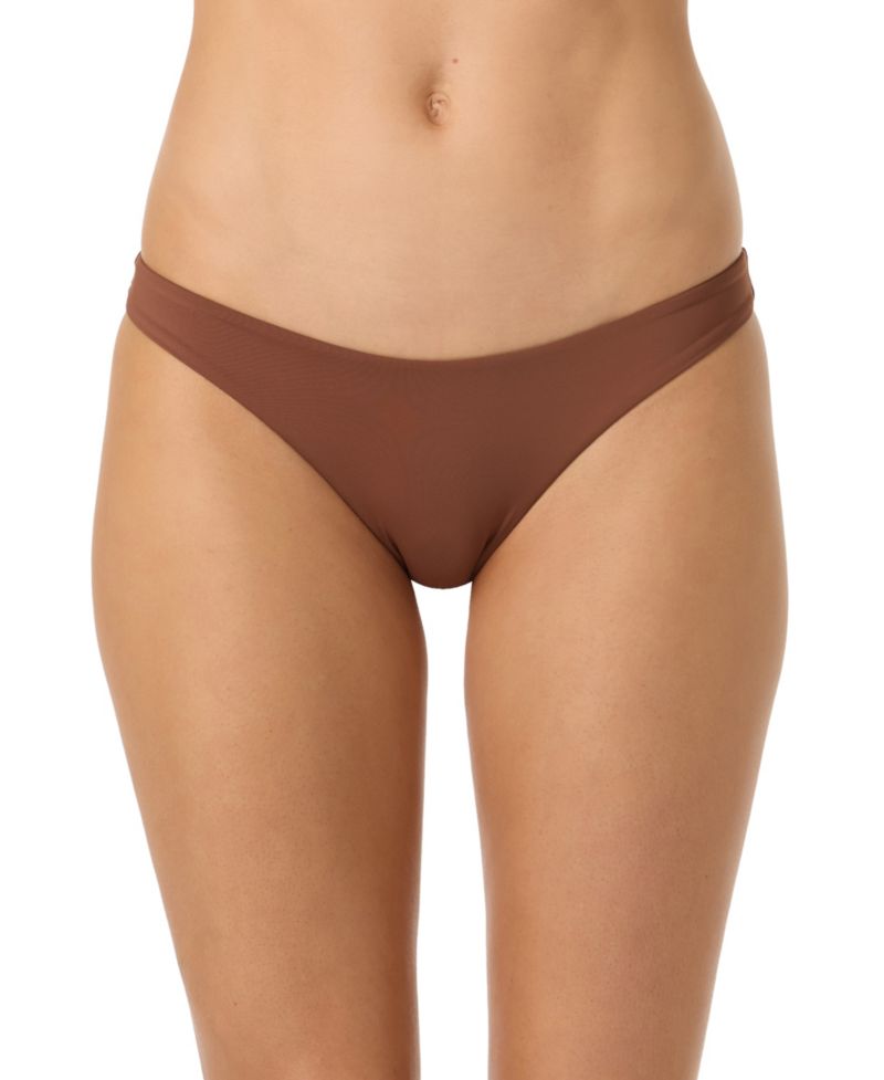 Juniors' Saltwater Solids Rockley Bikini Bottom