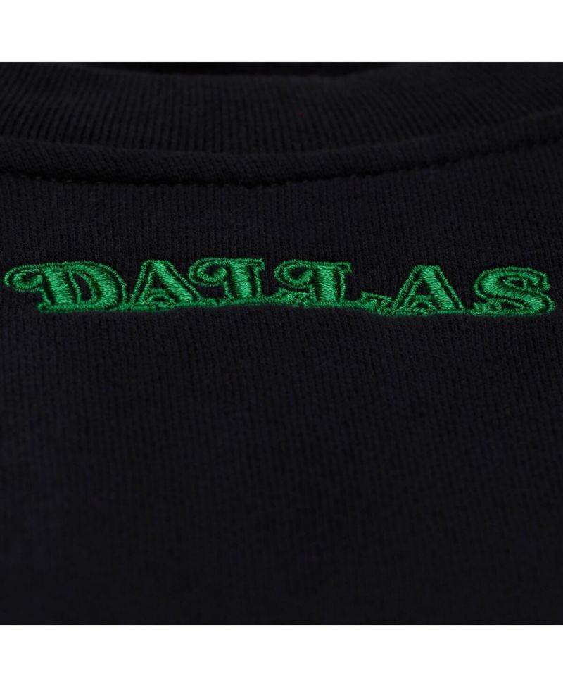 Women's Black Dallas Mavericks Hardwood Classics Script Lightweight Sweatshirt