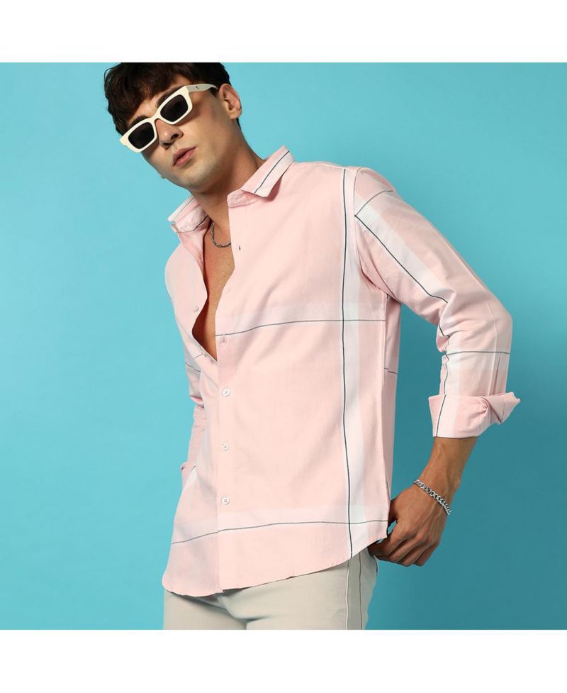 Men's Pastel Striped Shirt