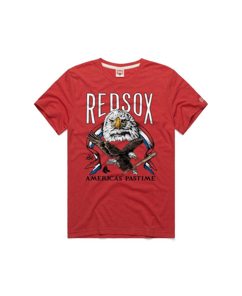 Men's Red Boston Red Sox America's Pastime Tri-Blend T-Shirt