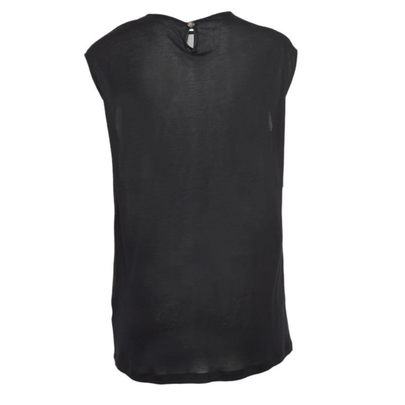 Women's Black Jersey Top