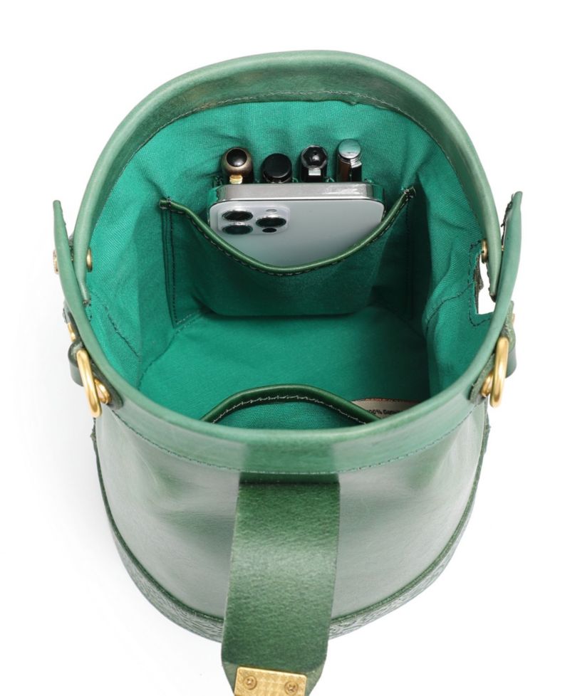 Doctor Mini Leather Bucket Crossbody Bag