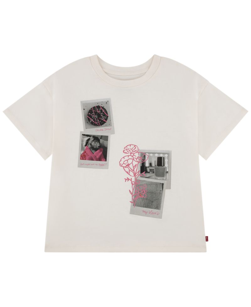 Girls' 7-16 Polaroid Oversized Short-Sleeve T-Shirt