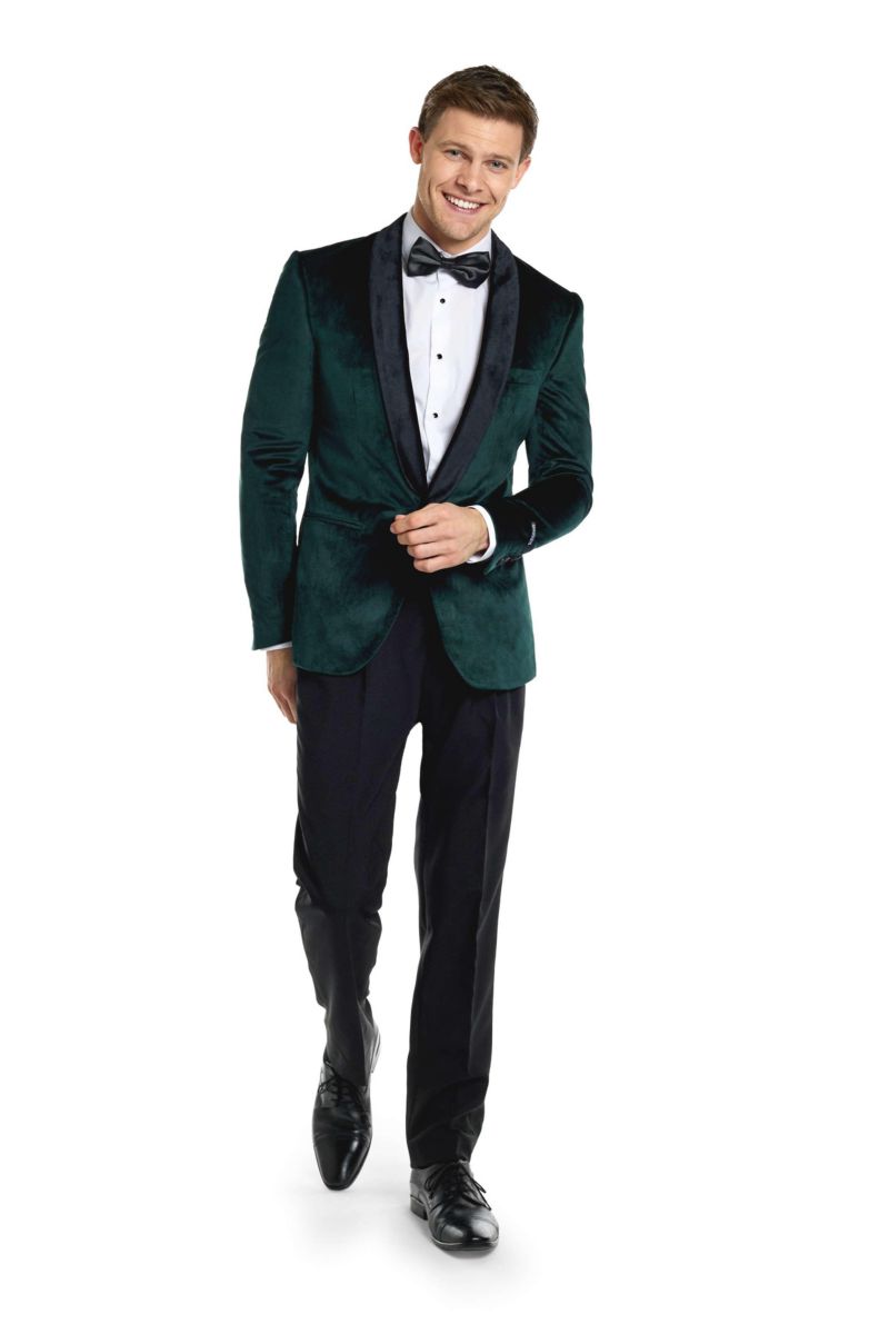 Men's Deluxe Dinner Jacket - Tuxedo Suit Blazer