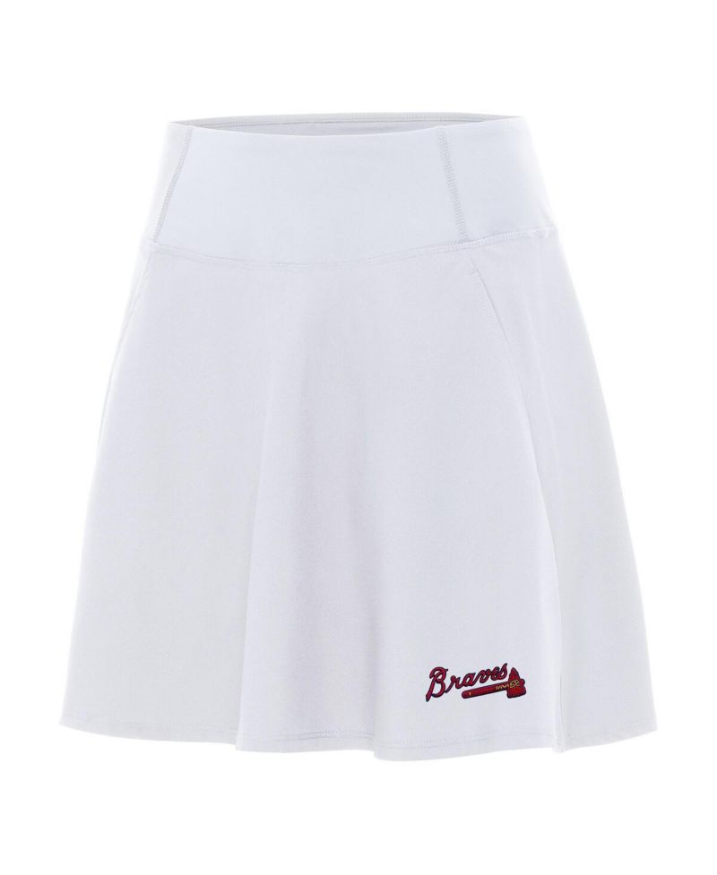 Women's White Atlanta Braves Chip Skort