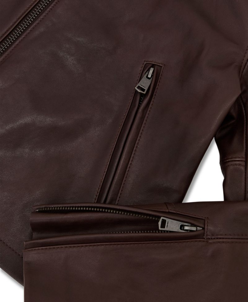 Women's Erin Leather Biker Jacket