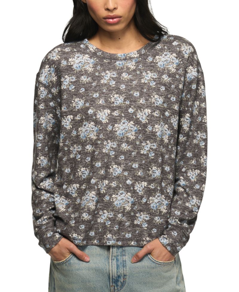 Women's Cloud Long-Sleeve Crewneck T-Shirt