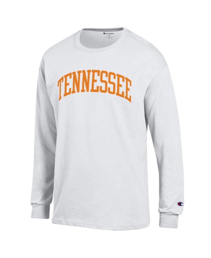 Men's Tennessee Orange Tennessee Volunteers Basic Arch Long Sleeve T-Shirt