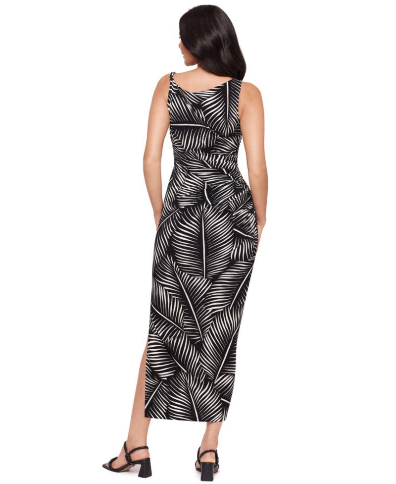 Women's Palmera Jewel Neck Maxi Shaping Dress