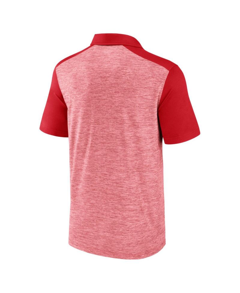 Men's Red Toronto FC Clutch Space-Dye Polo