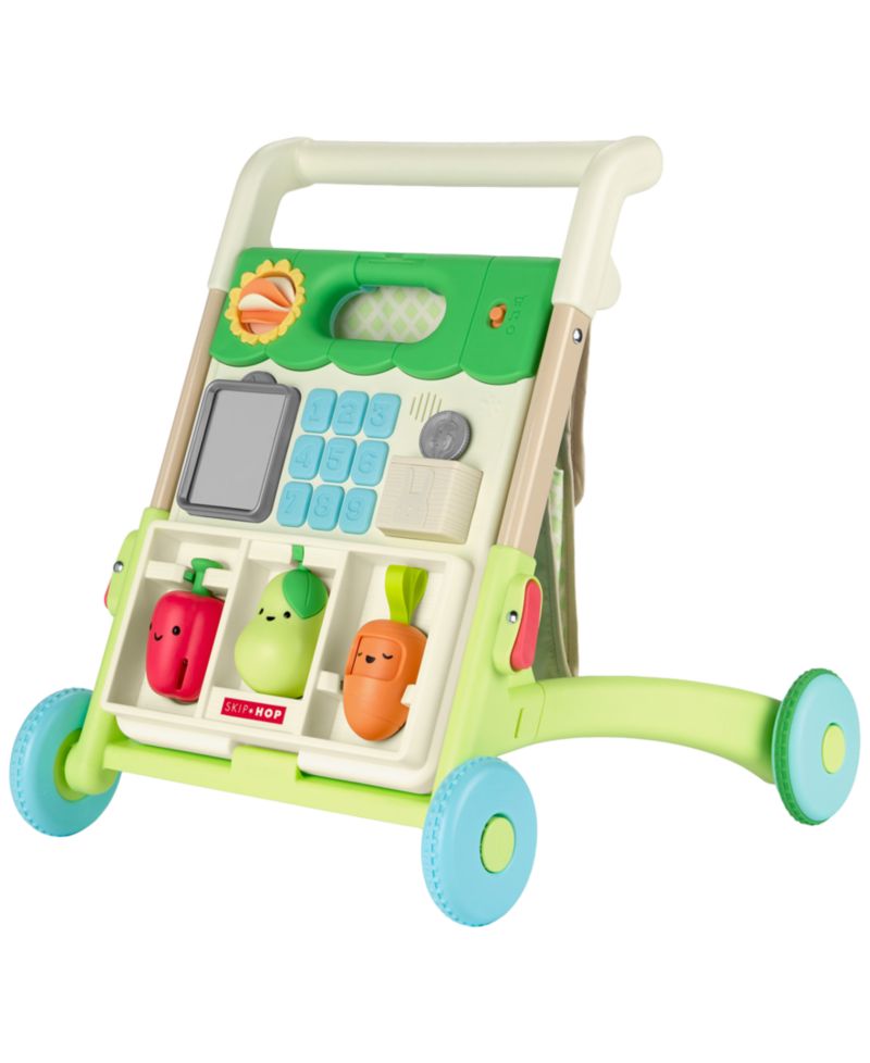 Baby Boys' and Baby Girls' Farmstand 5-in-1 Grow Along Activity Walker Baby Toy