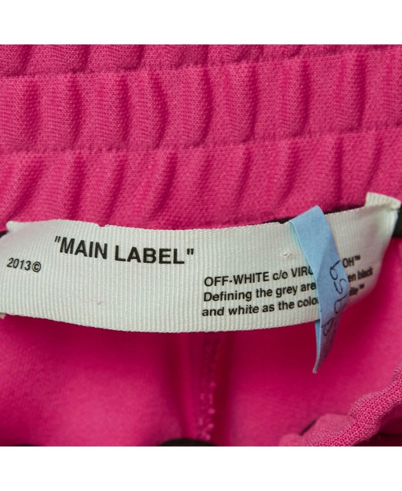 Women's Pink Cotton Jersey Side Striped Track Pants