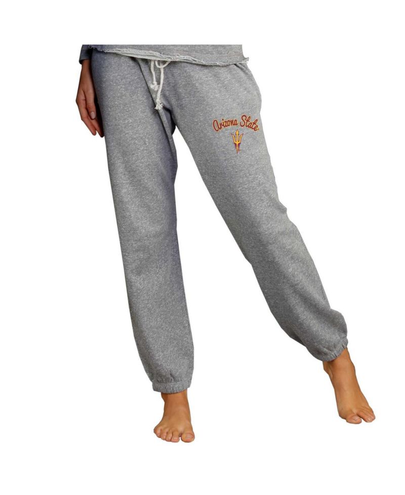 Women's Gray Arizona State Sun Devils Mainstream Knit Jogger Pants