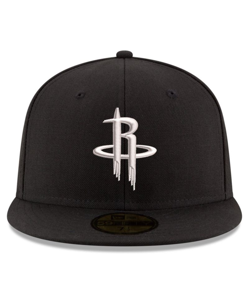 Men's Black Houston Rockets 59FIFTY Fitted Hat