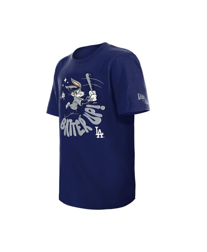 Big Boys and Girls Royal Los Angeles Dodgers Looney Tunes T-Shirt