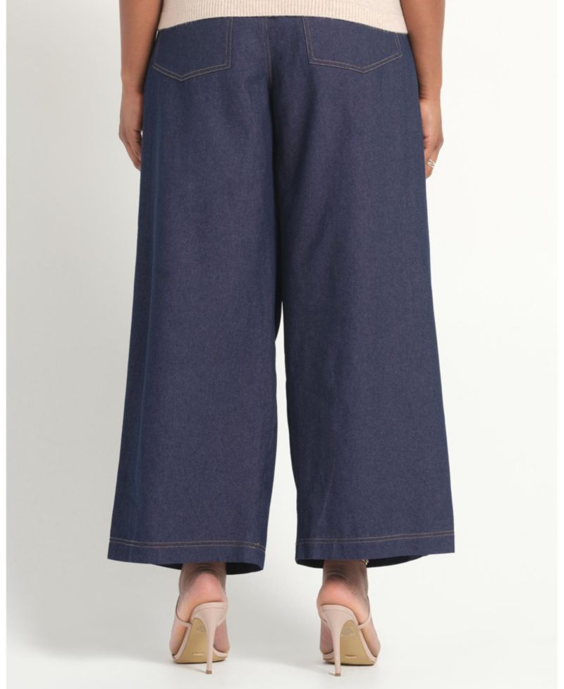 Women's Dakota High Rise Wide-Leg Denim Jean