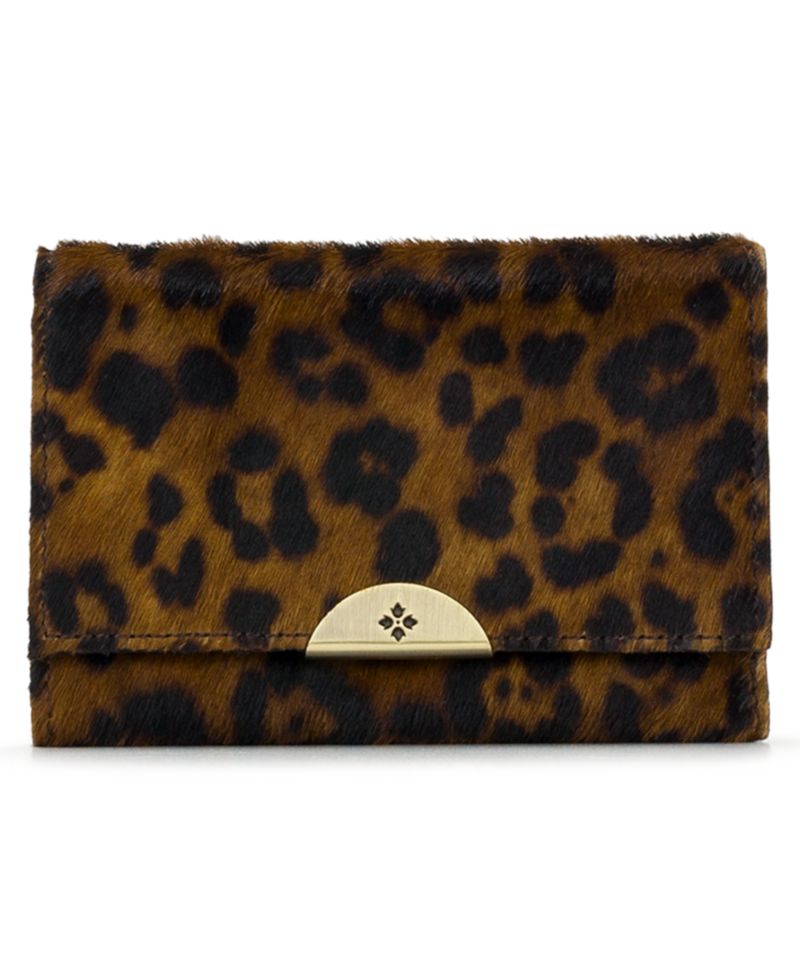 Acri Leopard Trifold Wallet