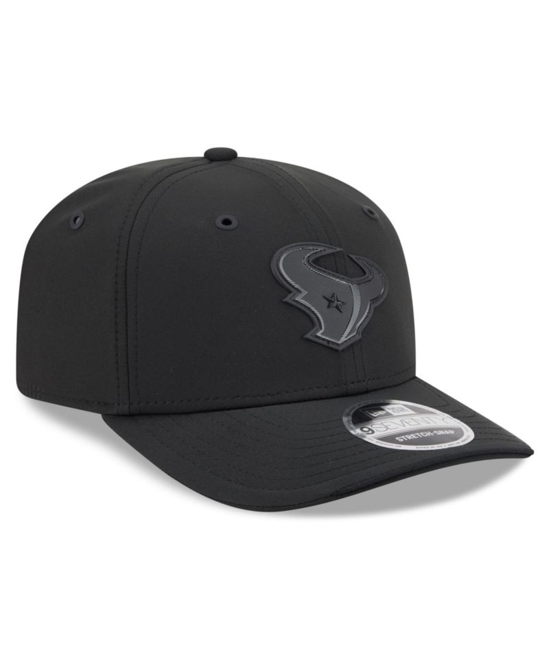 Men's Black Houston Texans 2026 Sideline 9SEVENTY Adjustable Hat