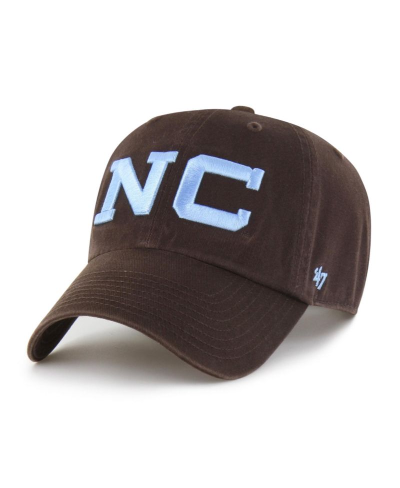 Men's '47 Brown North Carolina Tar Heels Vault Clean Up Adjustable Hat