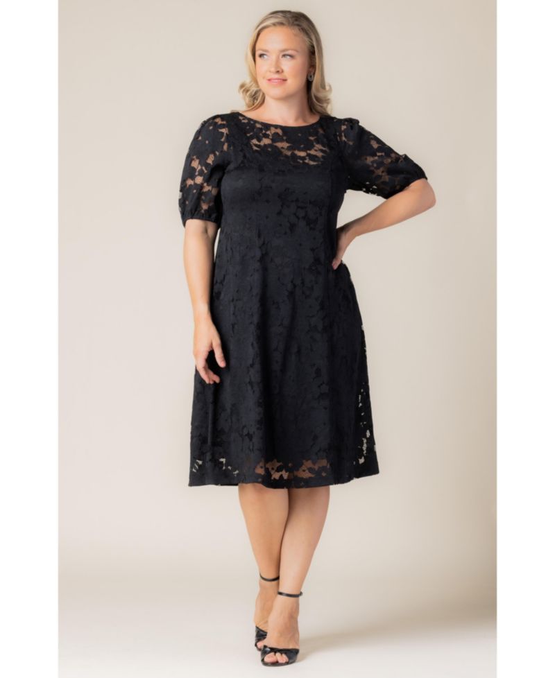 Plus Size Emma Lace Shift Dress