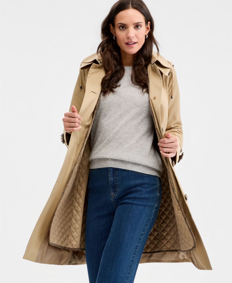 Women's Trench Coat, Created for Macy's