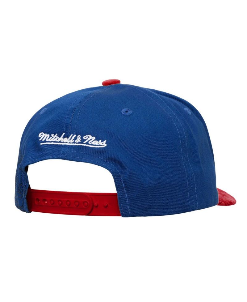 Men's Blue/Red Denver Nuggets May Flowers Adjustable Hat