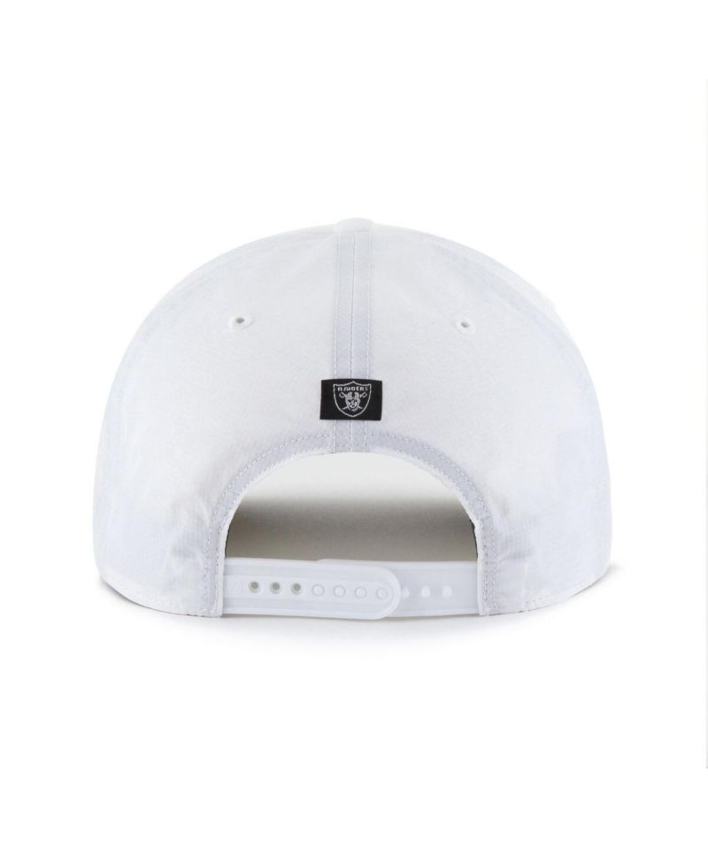 Men's White Las Vegas Raiders Brrr Fairway Hitch Adjustable Hat