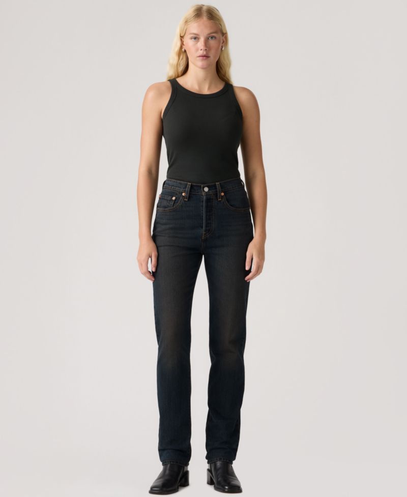 Trendy Plus Size 501 Original-Fit Straight-Leg Jeans