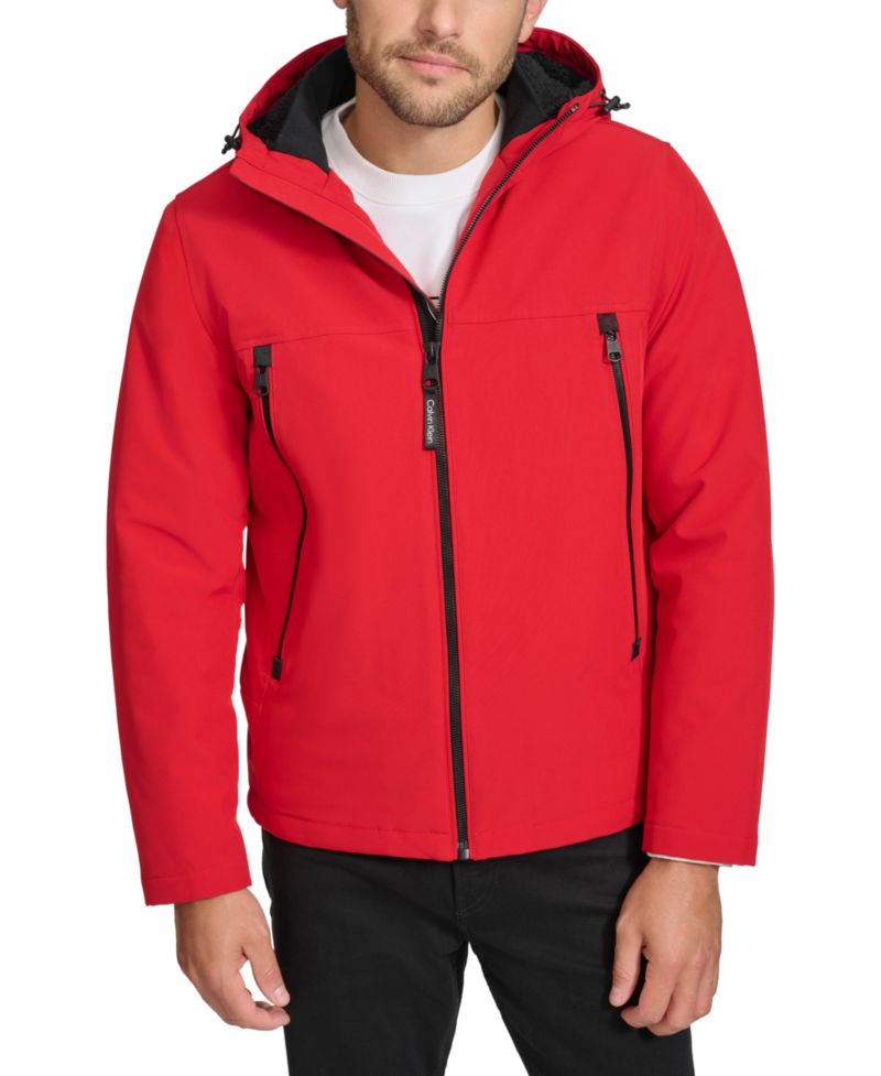 Men's Sherpa Lined Infinite Stretch Soft Shell Jacket