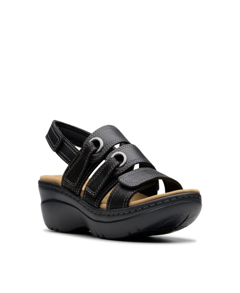 Merliah2 Bali Wedge Leather Casual Sandals
