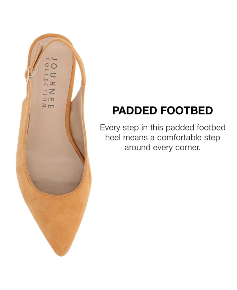 Women's Sylvia Block Heel Slingback Pumps