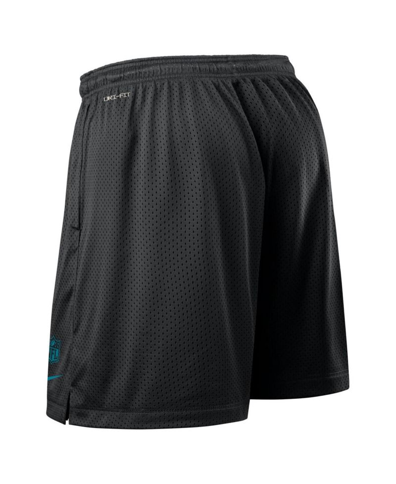 Men's Black Jacksonville Jaguars Sideline Reversible Performance Shorts