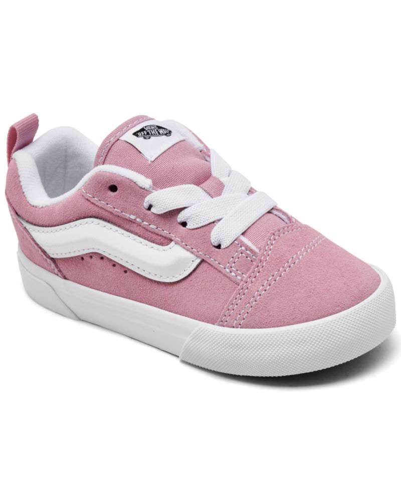 Toddler Girls' Knu Sokol Low-Top Puffy Tongue and Ankle Collar Sneakers from Finish Line