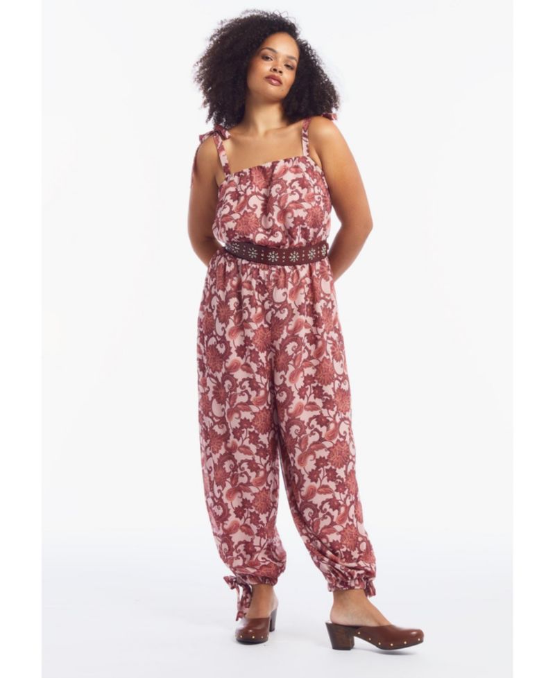 Women's Crinkle Chiffon Jumpsuit