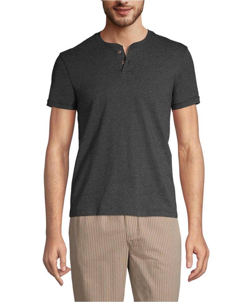 Men's Short Sleeve Super-T Henley