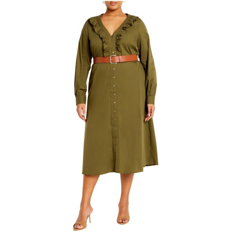 Women's Plus Size Zoe Belted Dress