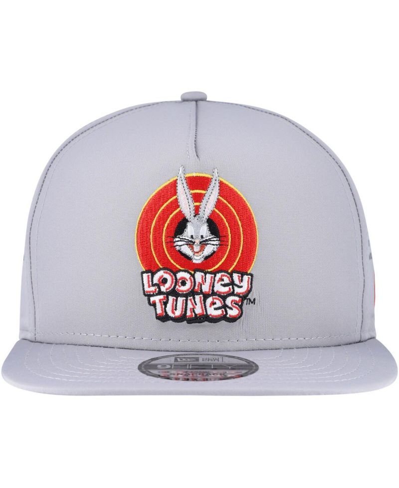 Men's Gray Looney Tunes Vented 9FIFTY Snapback Hat