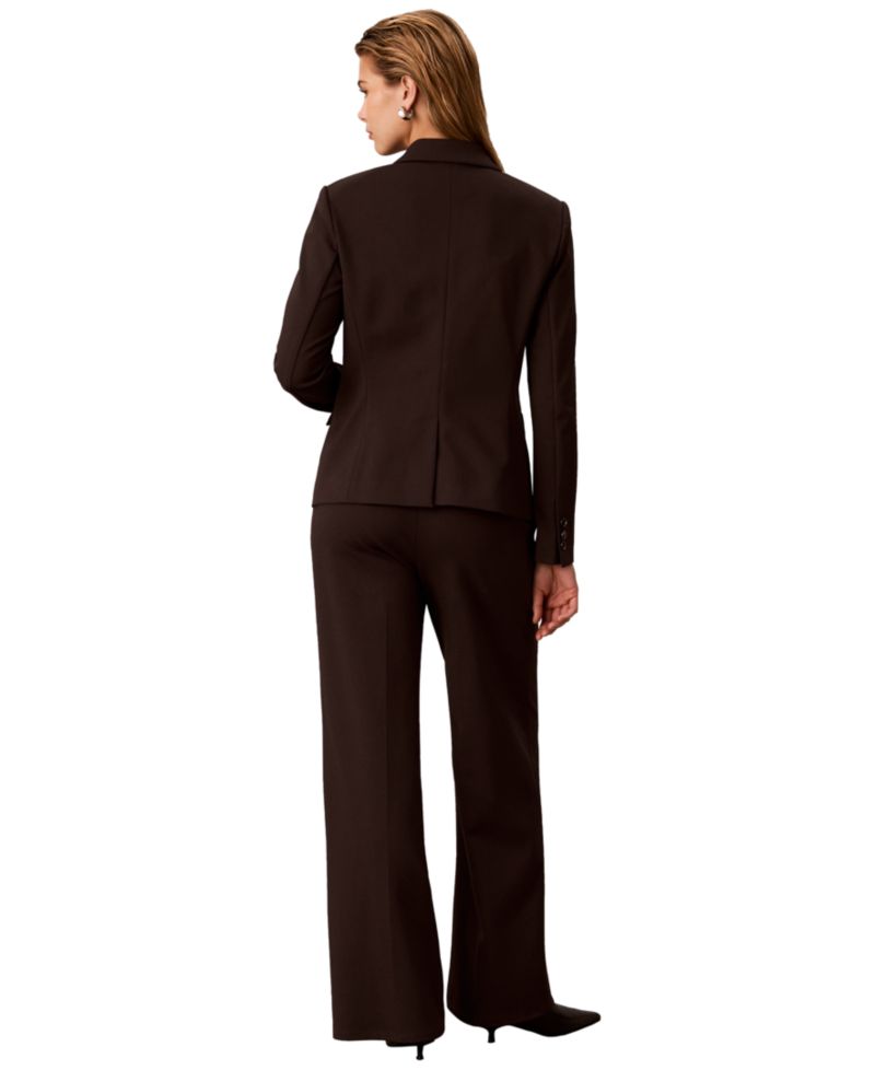 Petite Hollywood Waist High-Waisted Wide-Leg Pull-On Pants