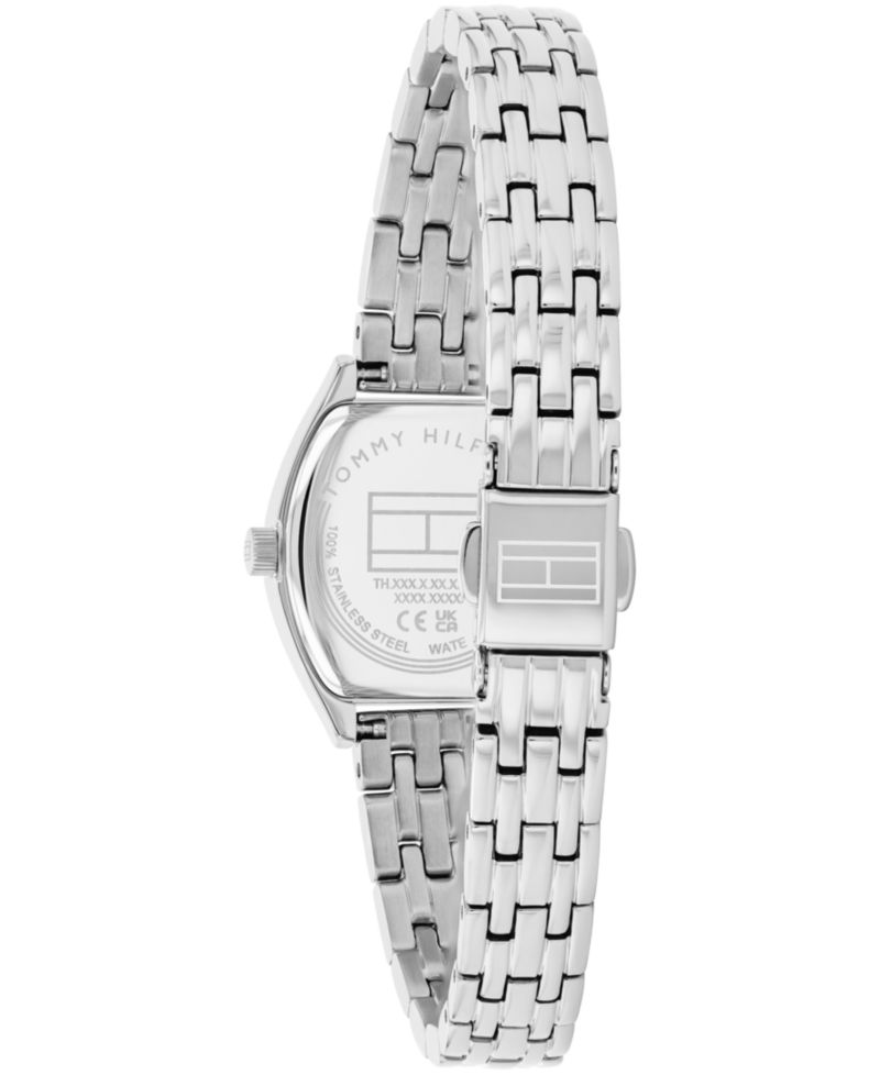 Women's Quartz Silver Tone Stainless Steel Bracelet Watch, 21.5 x 22mm