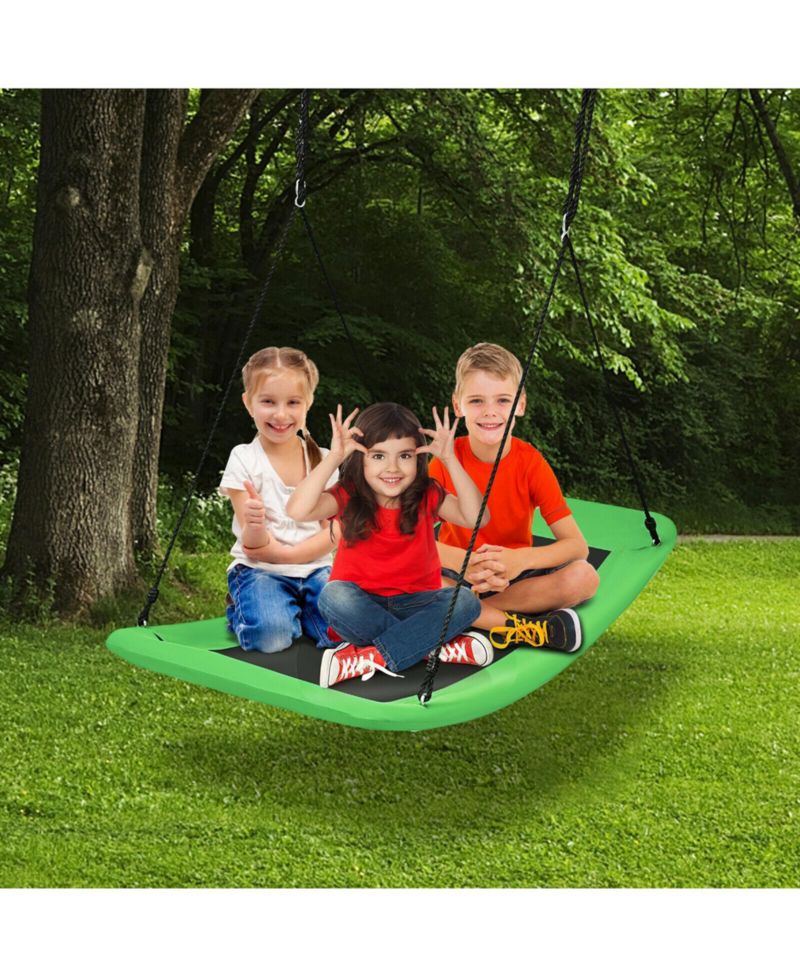 700lb Giant 60'' Platform Tree Swing for Kids and Adults