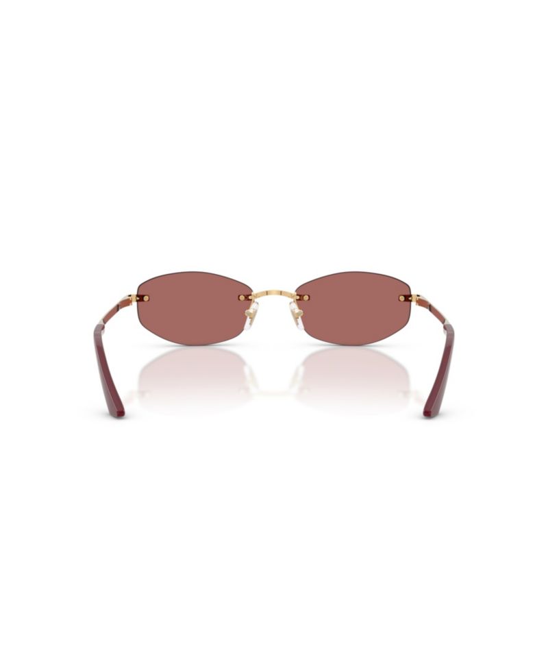 Women's Geometric Metal Sunglasses VE2308D